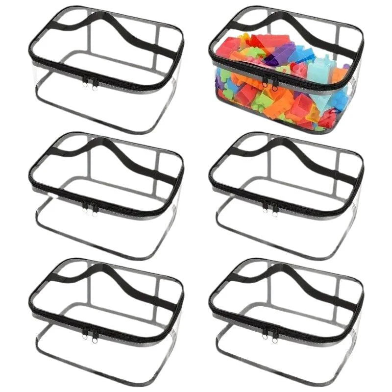 Transparent Mesh Toy Storage Bag | Large Capacity Organizer
