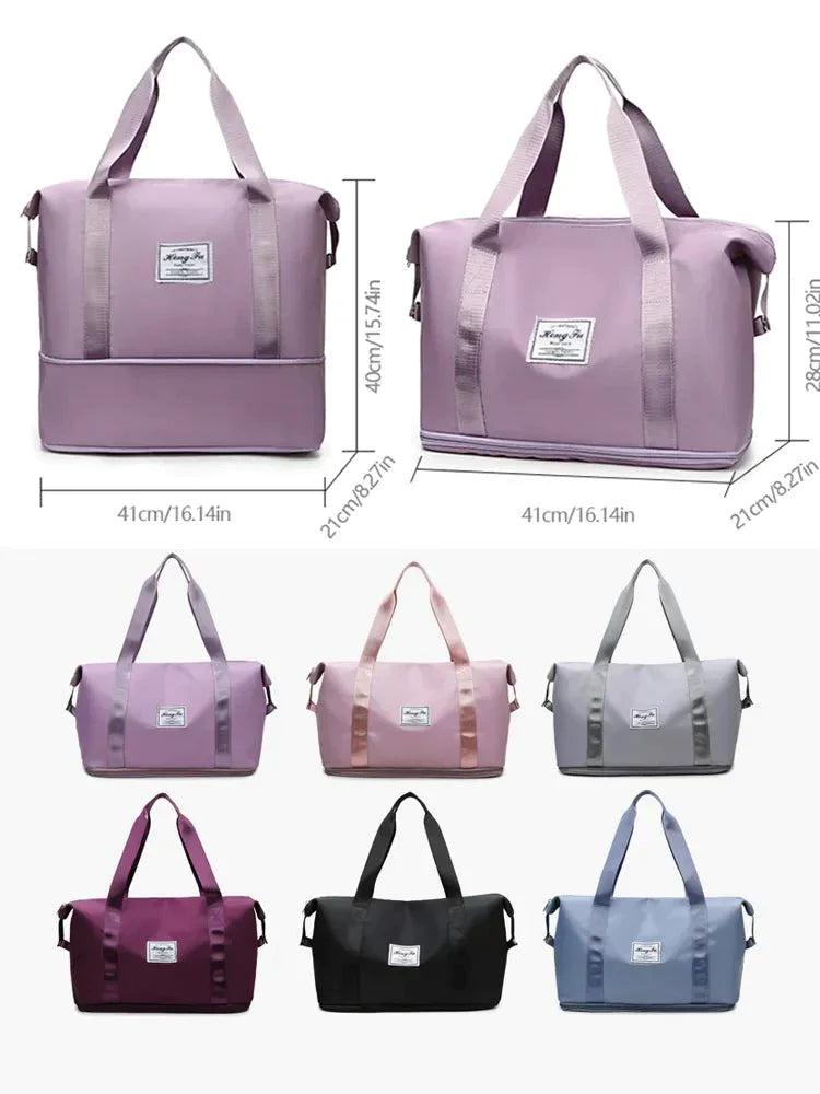 Travel Bag | Expandable Zip With A Separate Base Section