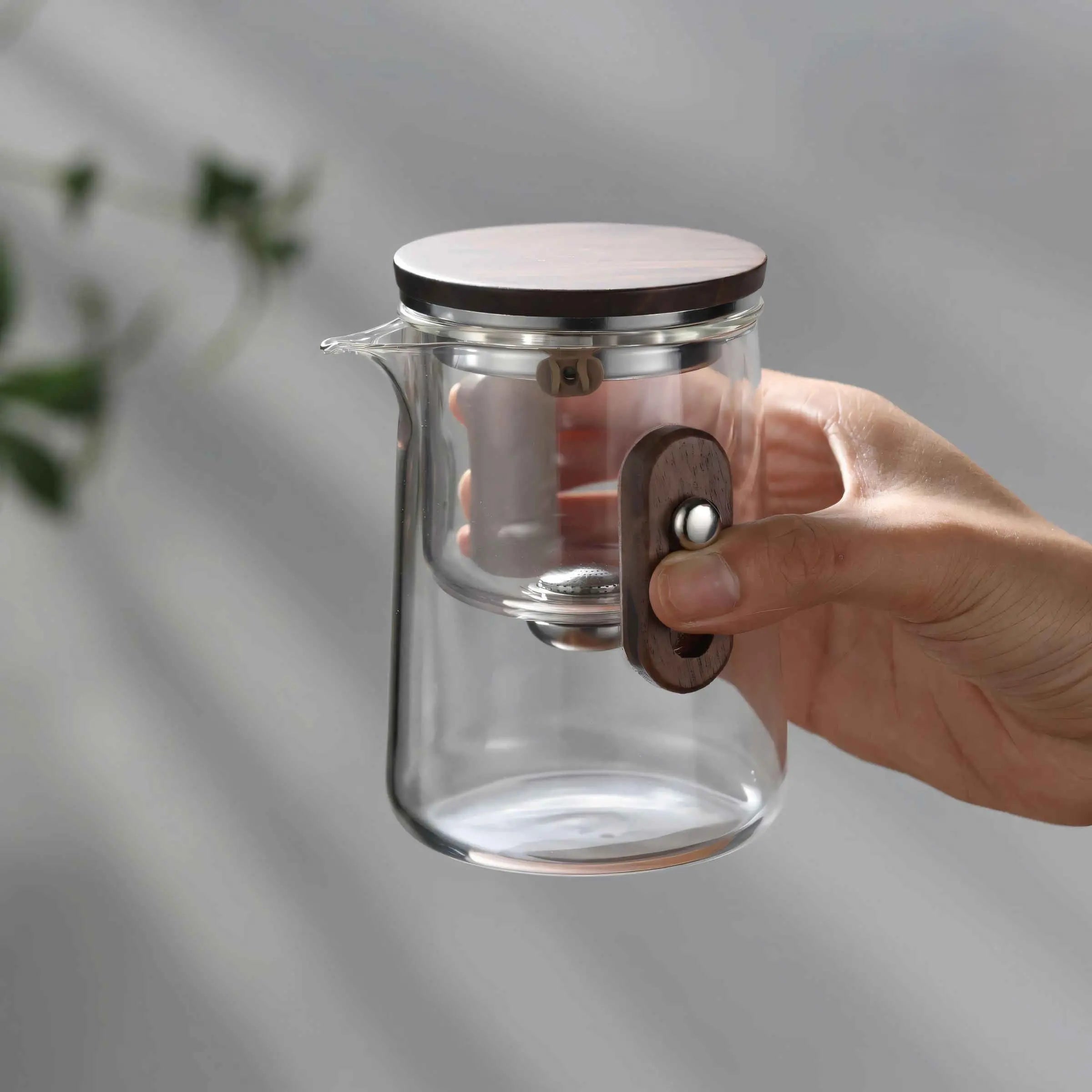 Travel Glass Tea Set with Cups | Compact Teapot With Infuser, Lightweight with Advanced Filtration for Camping & Outdoor Adventures 6