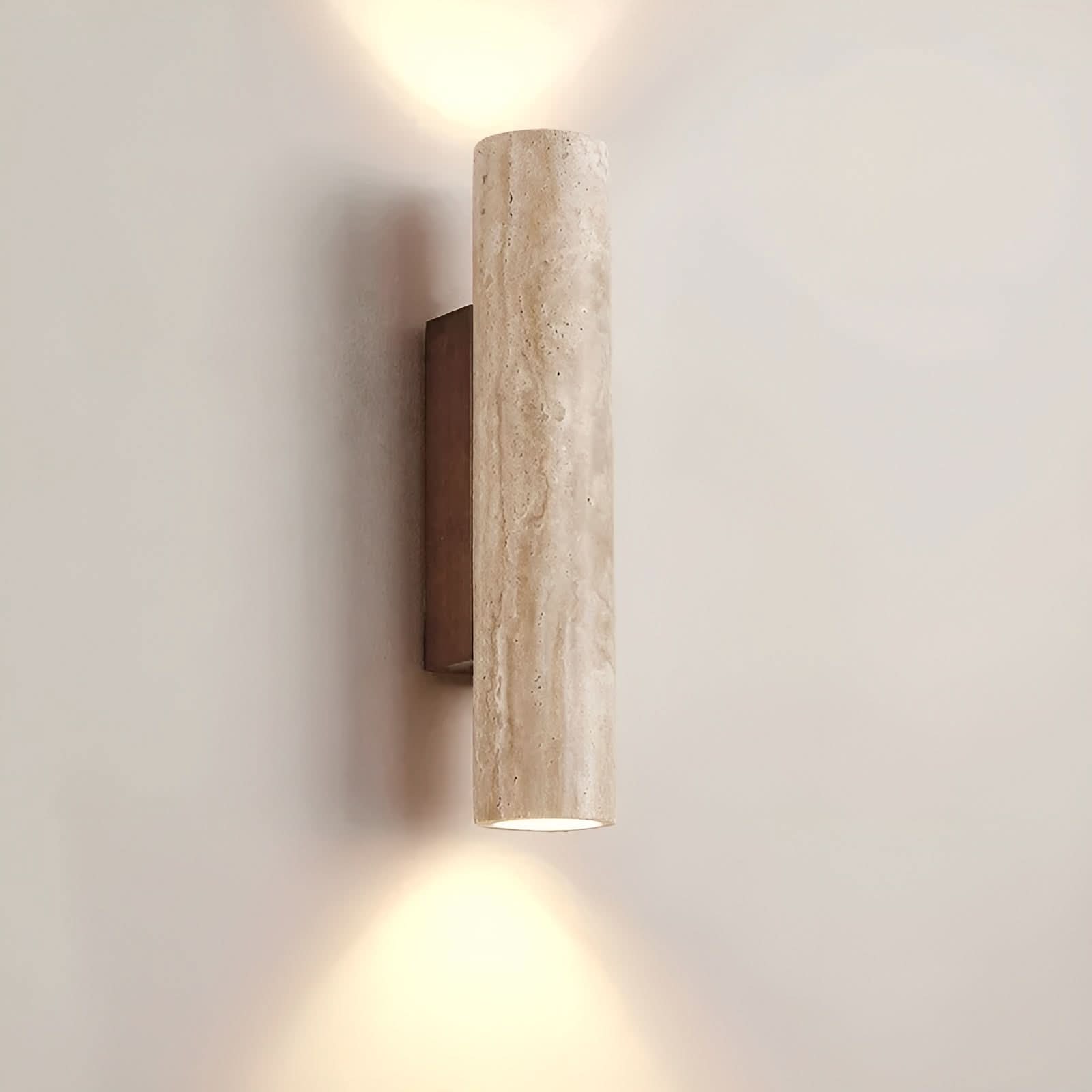 Travertine | LED Wall Light - Natural Stone Design for Modern Interiors