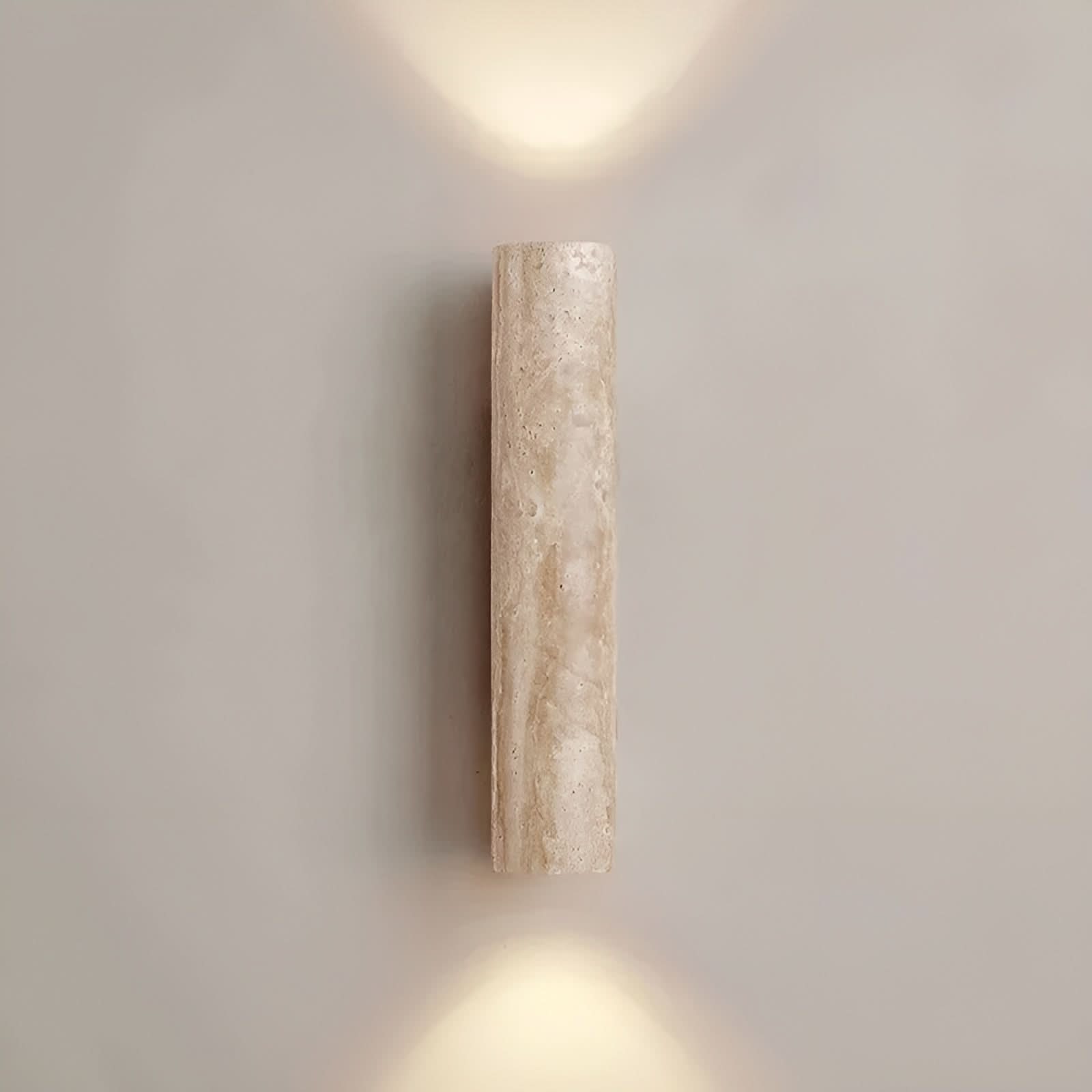 Travertine | LED Wall Light - Natural Stone Design for Modern Interiors