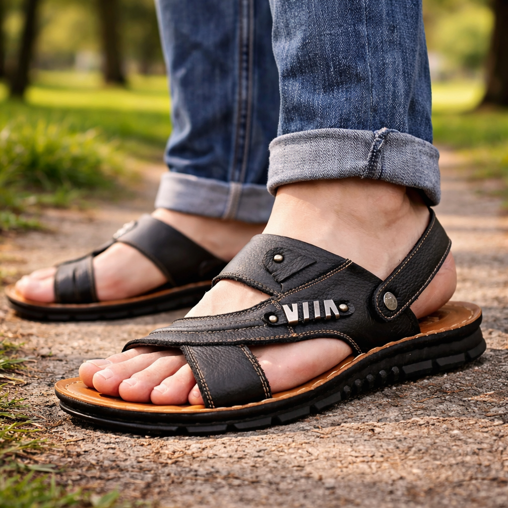 Travis | Men's Sandals with Adjustable Straps - Ergonomic Lightweight Design