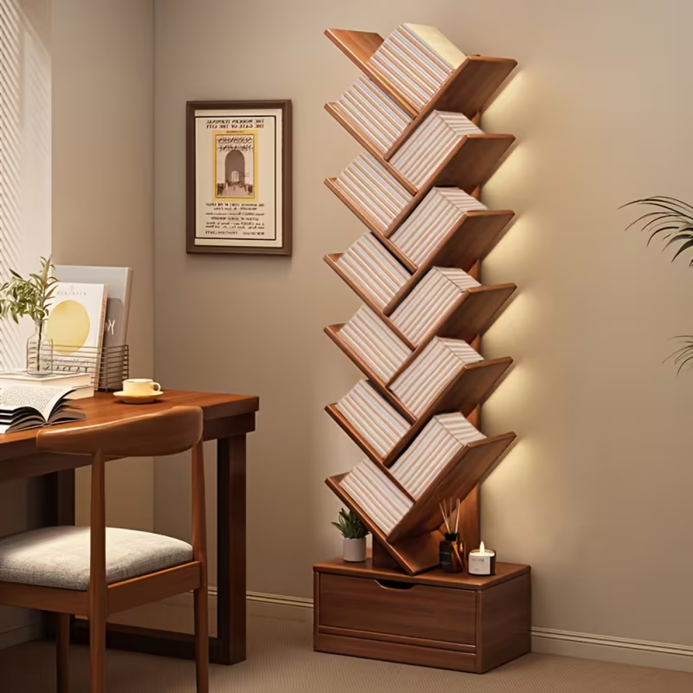 Treewood Corner Bookshelf 2