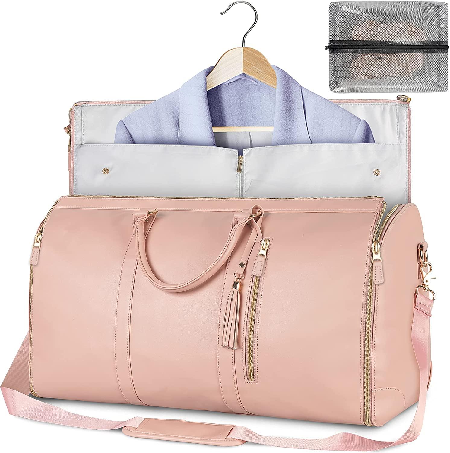 Trevano | Foldable PU Leather Storage Bag with Zipper Closure – Spacious Design for Suits