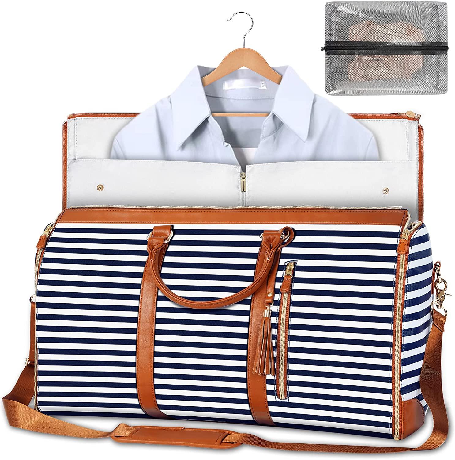 Trevano | Foldable PU Leather Storage Bag with Zipper Closure – Spacious Design for Suits