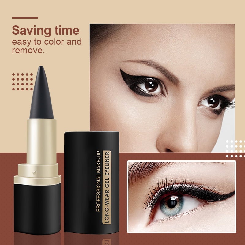 Twist-Up Eyeliner Pen | Waterproof & Long-Lasting Formula | Easy Precision Application for Big-Eye Cat-Eye Makeup Looks