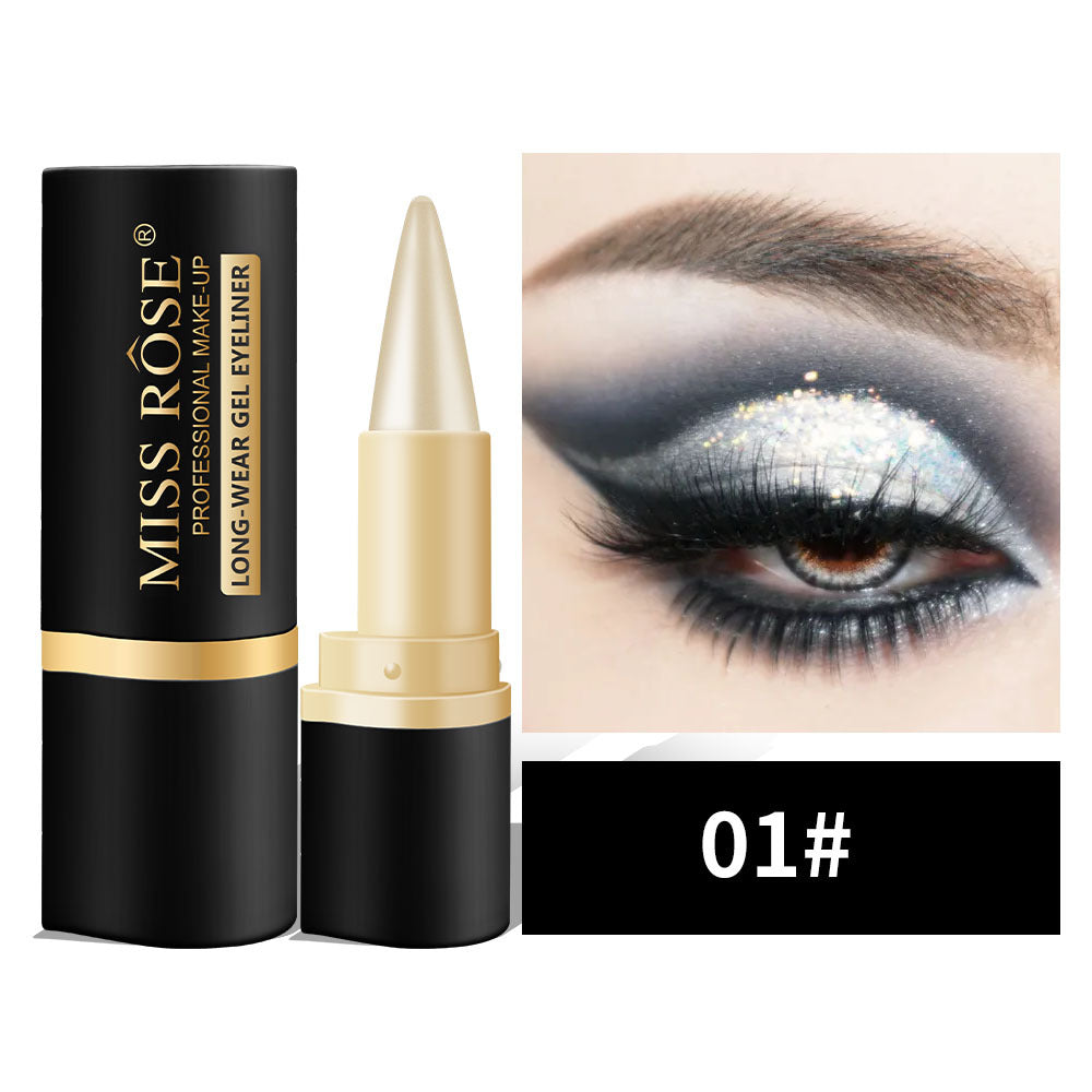 Twist-Up Eyeliner Pen | Waterproof & Long-Lasting Formula | Easy Precision Application for Big-Eye Cat-Eye Makeup Looks