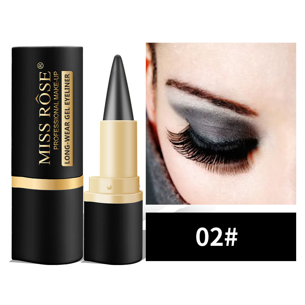 Twist-Up Eyeliner Pen | Waterproof & Long-Lasting Formula | Easy Precision Application for Big-Eye Cat-Eye Makeup Looks