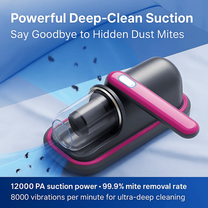 UV Hand Held Vacuum Cleaner - Car, Sofa & Bed Dust Mite Vacuum for Allergy Relief 2