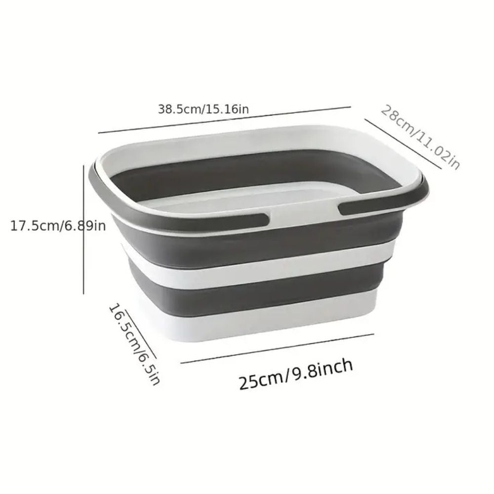 Ultra Flex | Storage Basket – Collapsible Plastic Design for Camping