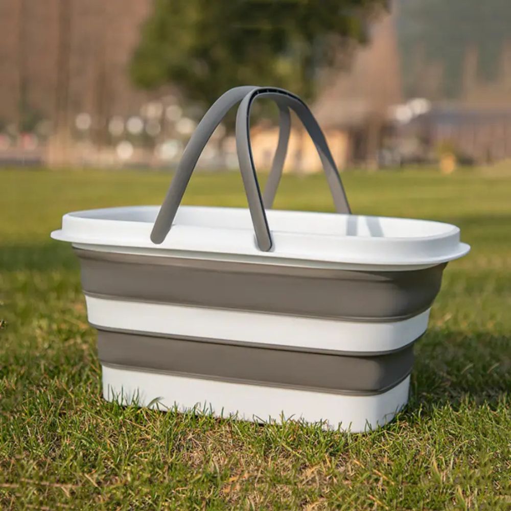 Ultra Flex | Storage Basket – Collapsible Plastic Design for Camping