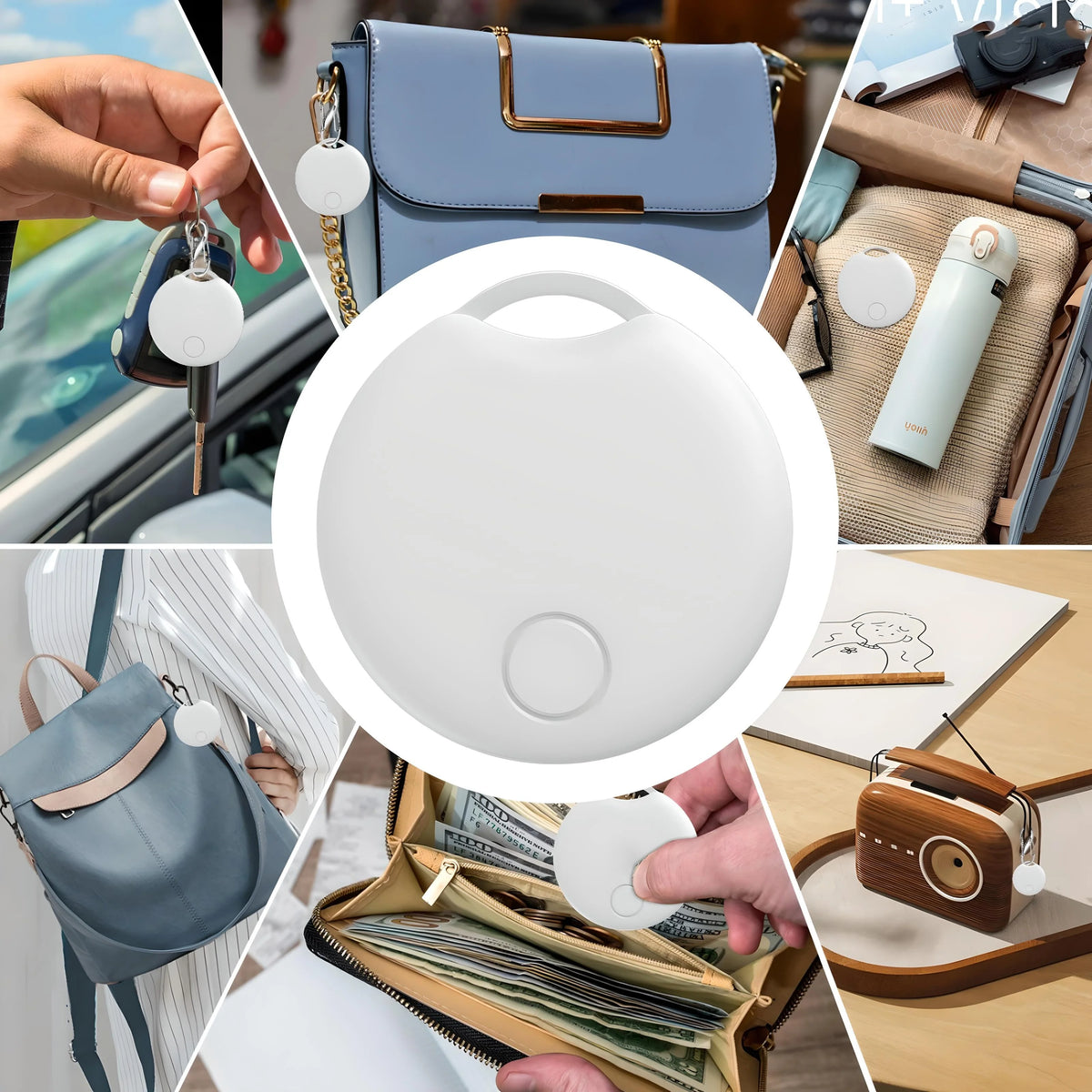 Universal Luggage Tracker | Compact, Bluetooth-Compatible & Ideal for Travel Security 2