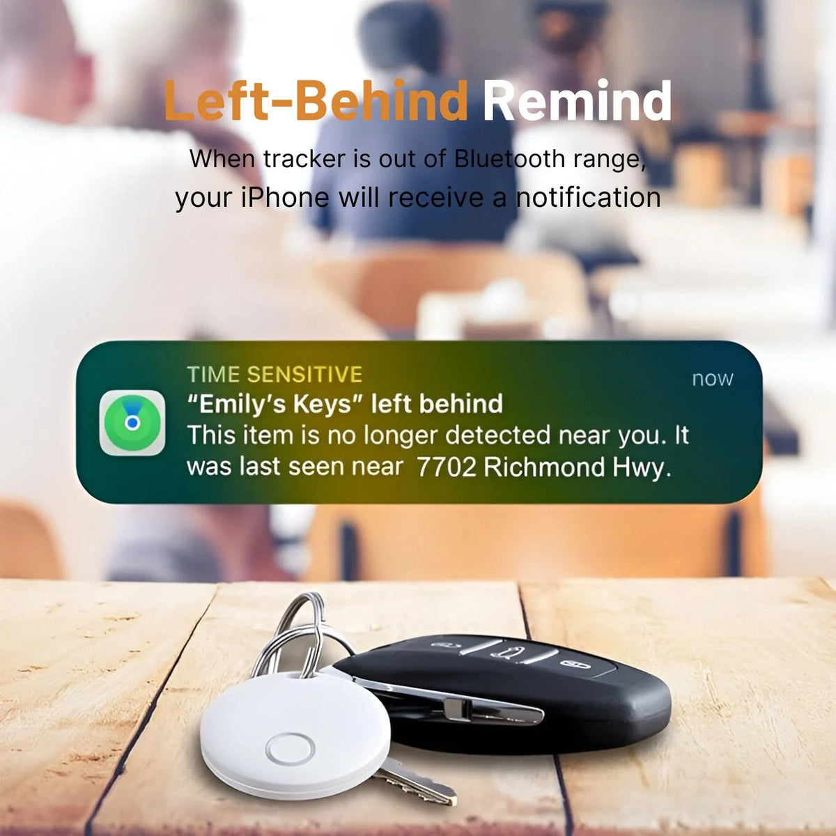 Universal Luggage Tracker | Compact, Bluetooth-Compatible & Ideal for Travel Security 3