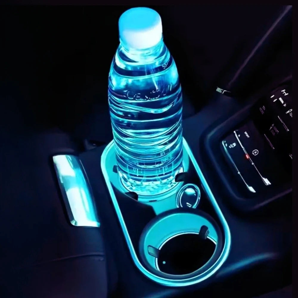 LED Glow Disc 2 Pack | Acrylic, Vibration & Motion Sensor Activated | Rechargeable USB, 7 Colours, 15 Day Battery Life 1
