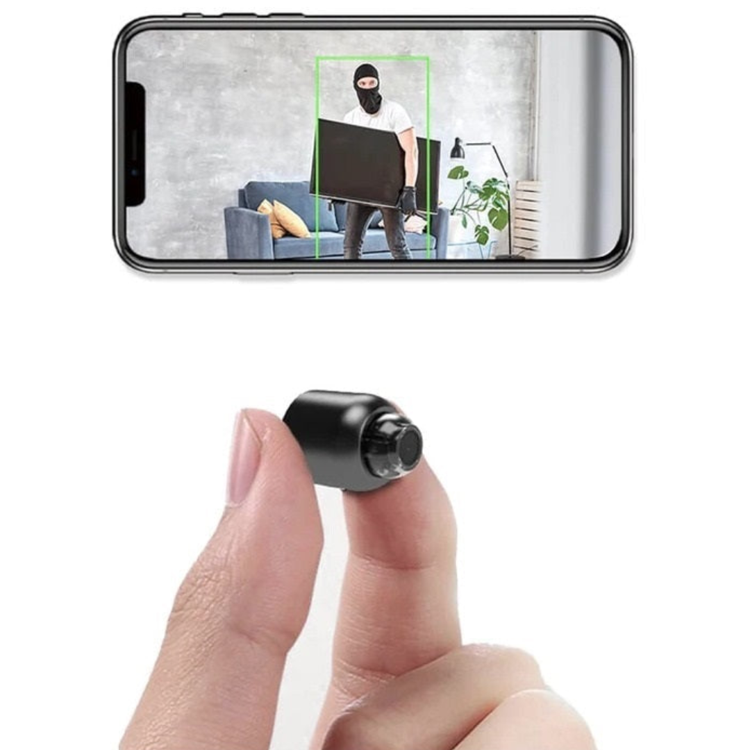 Mini Hidden Spy Camera Wireless | 1080p HD Video & Audio, IR Night Vision | Motion Alerts, Live App Streaming, MicroSD 15