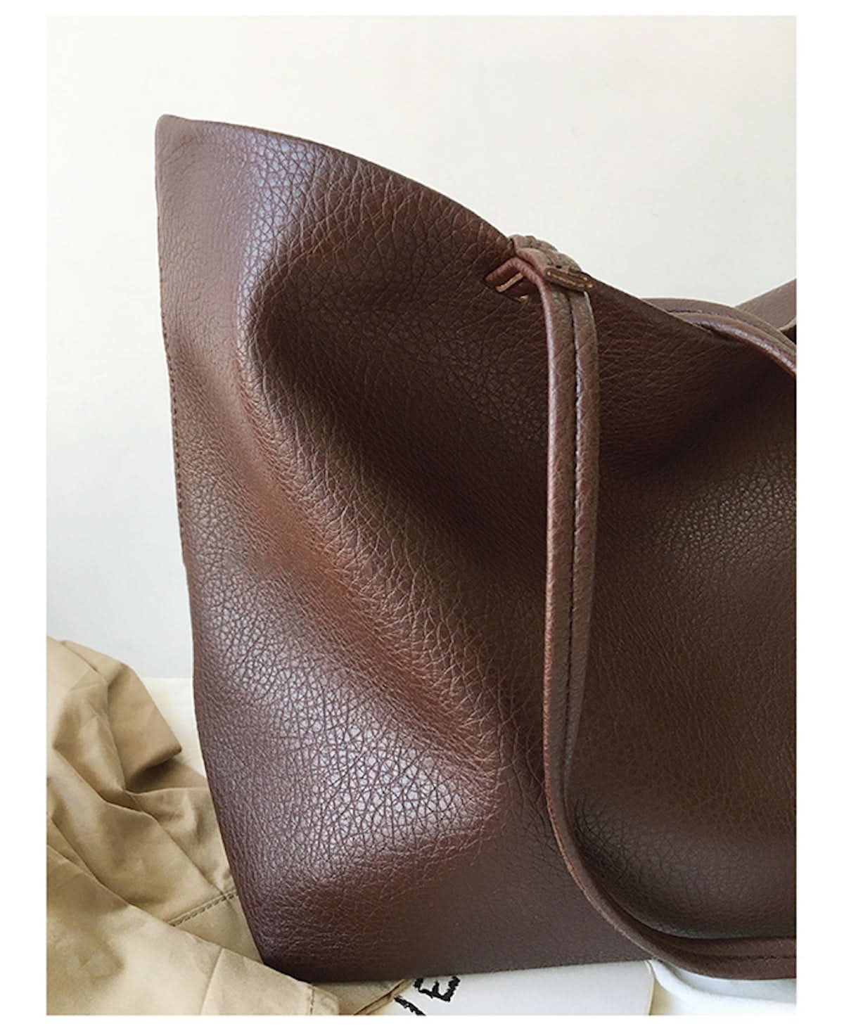 Urban Chic | Large Tote Bag – Scratch-Resistant Synthetic Leather