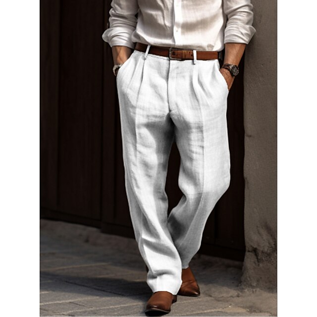UrbanFlow | Men's Trousers – Wide Leg Relaxed Fit Design 1
