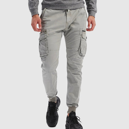 UrbanStyle | Men's Cargo Joggers - Drawstring Waist With Cuffed Ankles 2