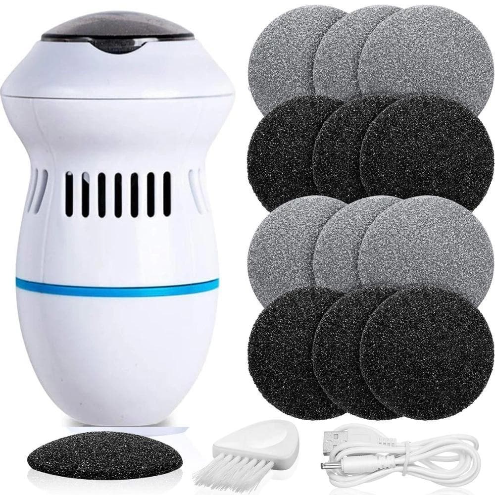Vacuum Absorption Foot Grinder | Electric Callus Remover with Dust Collection