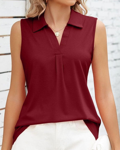 Valori | Women's Blouse – Lightweight Sleeveless Summer Top 6