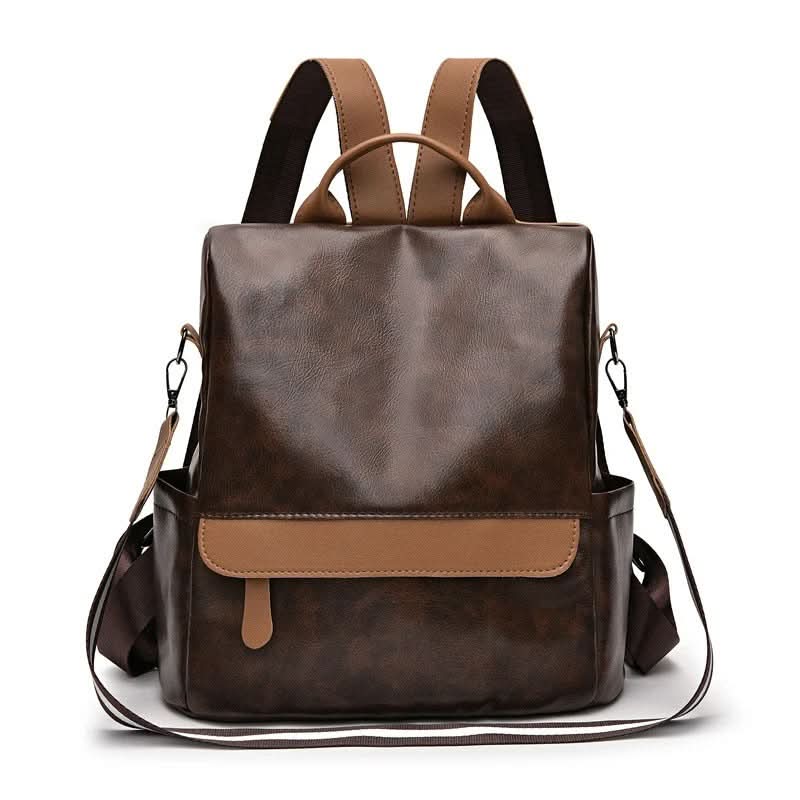 Vegan Leather Backpack | Women's Spacious Design With Adjustable Straps