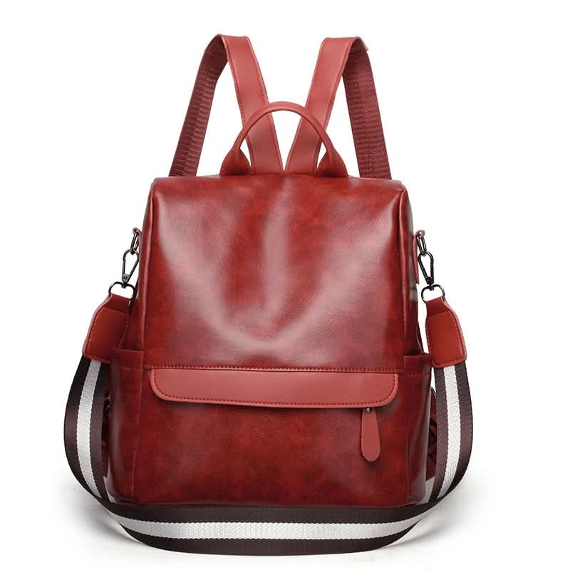 Vegan Leather Backpack | Women's Spacious Design With Adjustable Straps
