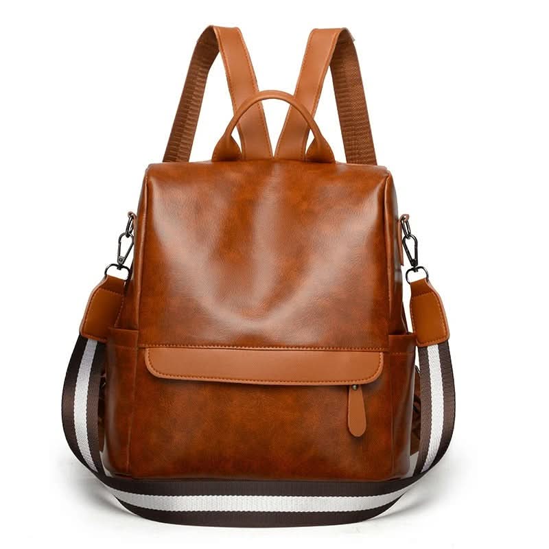 Vegan Leather Backpack | Women's Spacious Design With Adjustable Straps