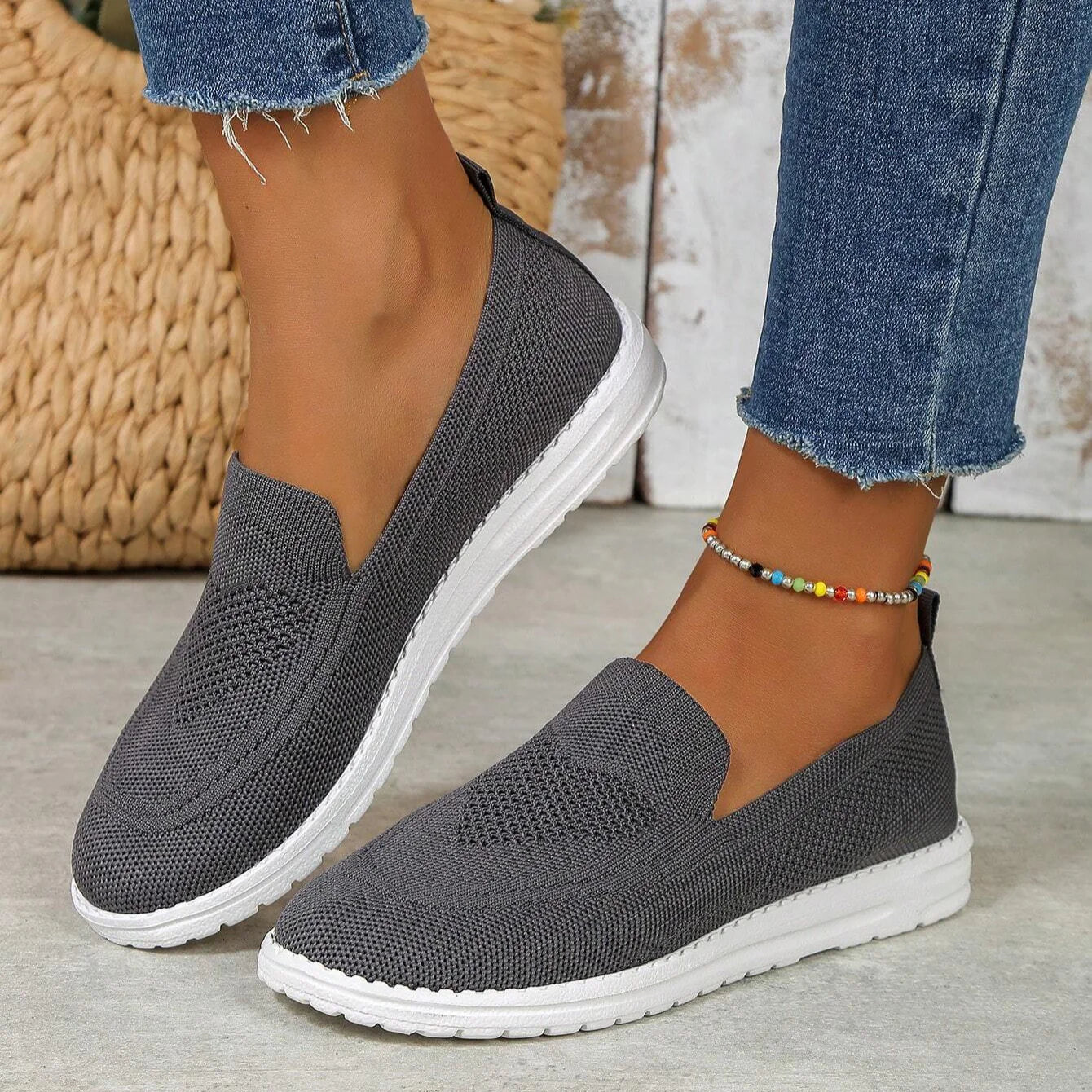 Victoria | Women's Shoes - Orthopedic Slip-On with Breathable Mesh 4