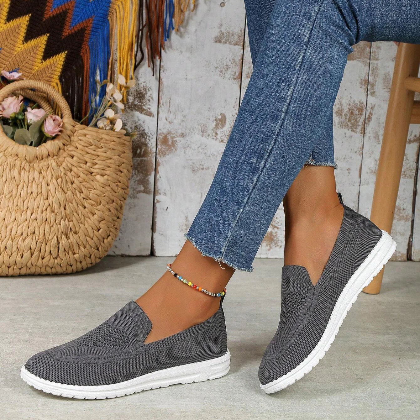 Victoria | Women's Shoes - Orthopedic Slip-On with Breathable Mesh 5
