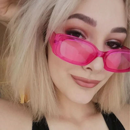 VintageShade | Rectangular Sunglasses With UV400 Protection - Lightweight Frame 2