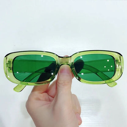 VintageShade | Rectangular Sunglasses With UV400 Protection - Lightweight Frame 5
