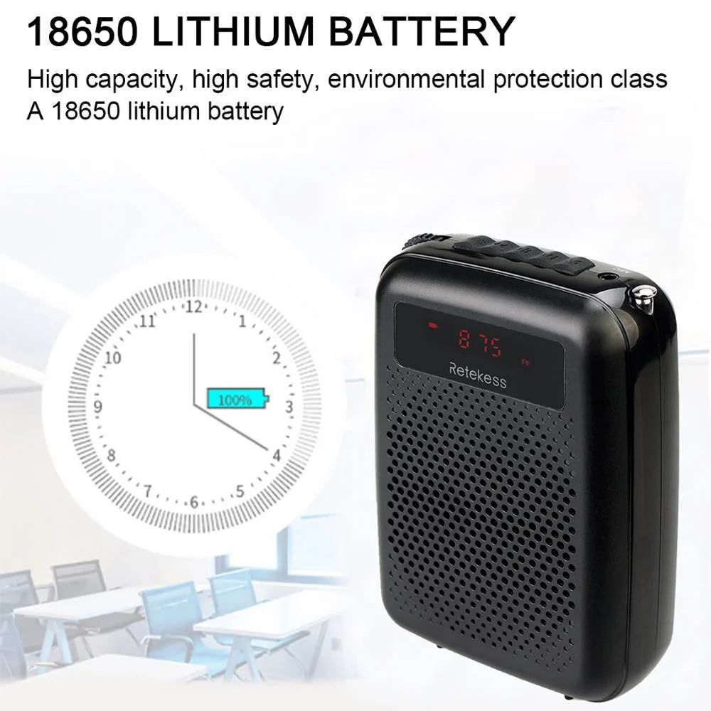 Voice Amplifier for Teachers - Portable Amplifier Speaker 1