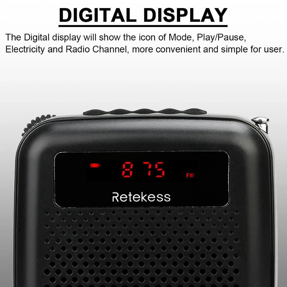Voice Amplifier for Teachers - Portable Amplifier Speaker 4