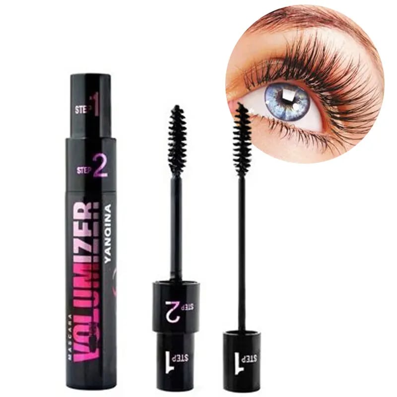 Volumising Mascara | Smudge-Proof 24-Hour Hold | 4x Fuller Lashes with Precision Brush for Full Coverage All Day