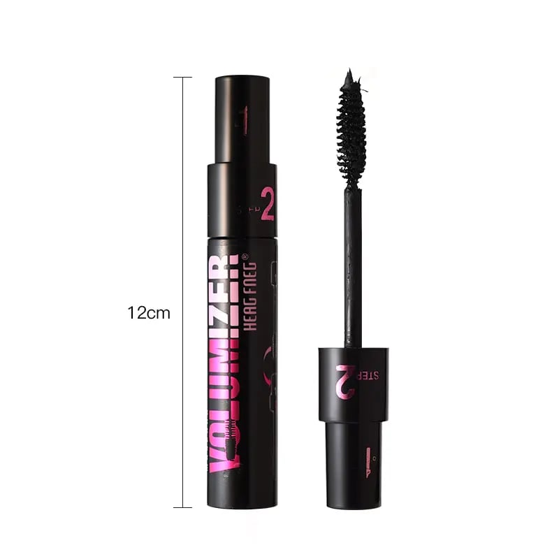 Volumising Mascara | Smudge-Proof 24-Hour Hold | 4x Fuller Lashes with Precision Brush for Full Coverage All Day