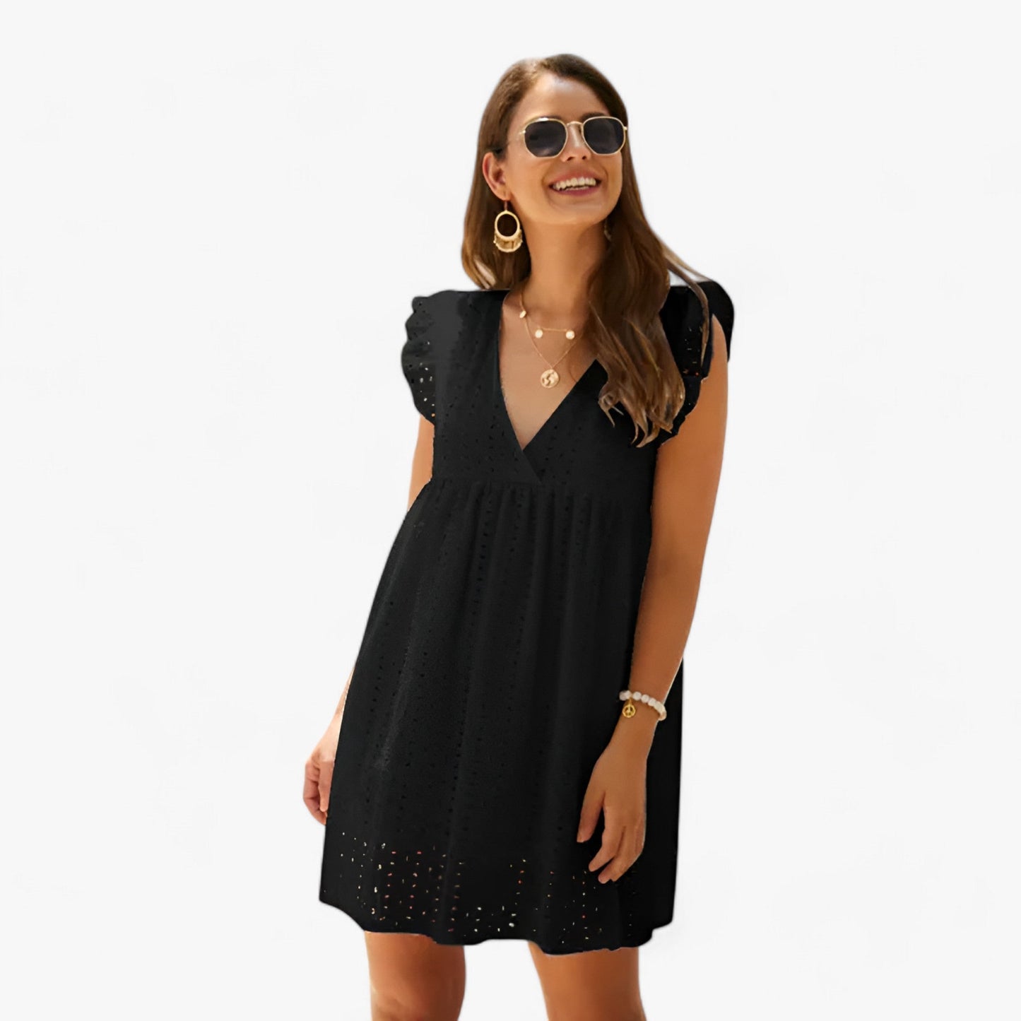 Vyssion | Women's Summer Maxi Dress – Lightweight Breathable Fabric 0