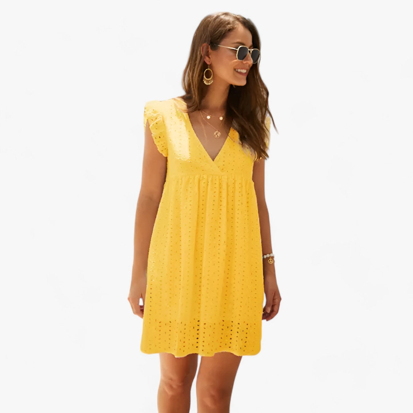 Vyssion | Women's Summer Maxi Dress – Lightweight Breathable Fabric 5