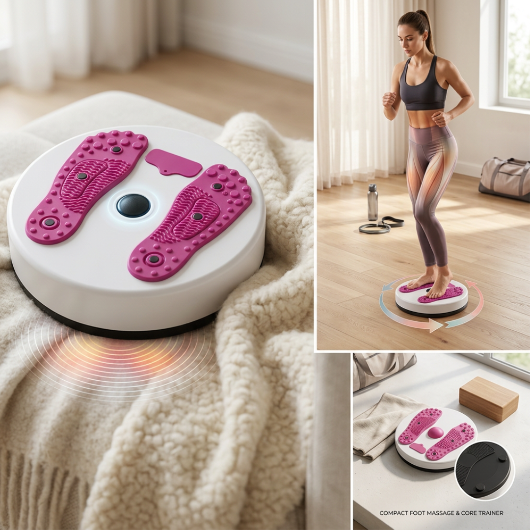 Waist-Turning Bowl | TwistOne Foot Massage & Core Trainer