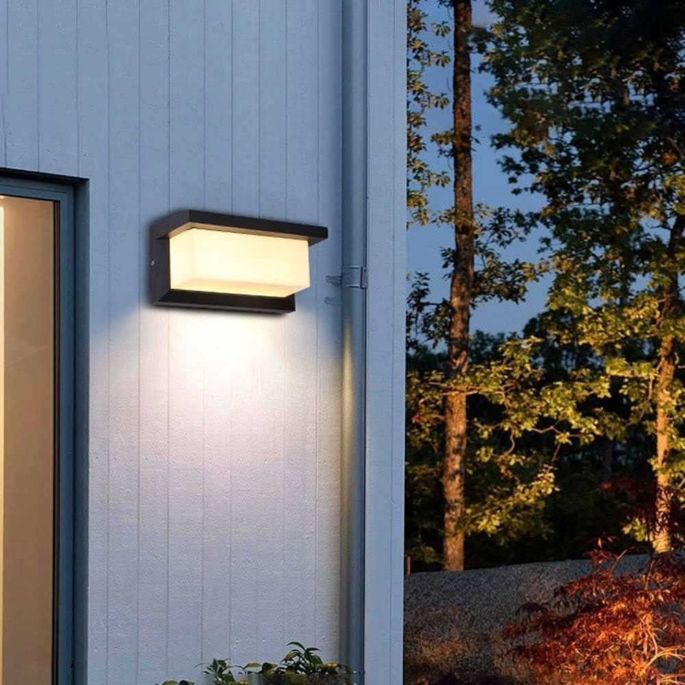 Motion Sensor Wall Light Outdoor Weatherproof Aluminium PC with 18 W LED 11