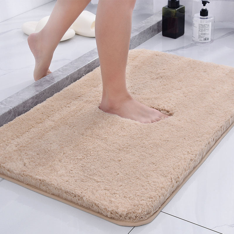 Fluffy Bath Mat Made of Polyester, Sizes 40 x 60 to 60 x 90 cm | Anti-Slip Base, 4 Colour Options | Machine Washable, Quick-Dry 3