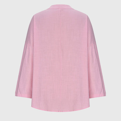 White Beach Shirt – Flowy Design, Breathable Fabric, Relaxed Fit