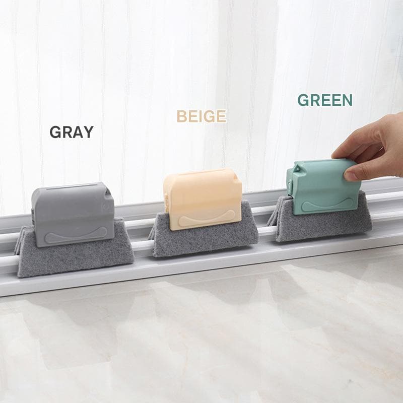 Window Cleaning Brush | Groove And Track Cleaning Tool