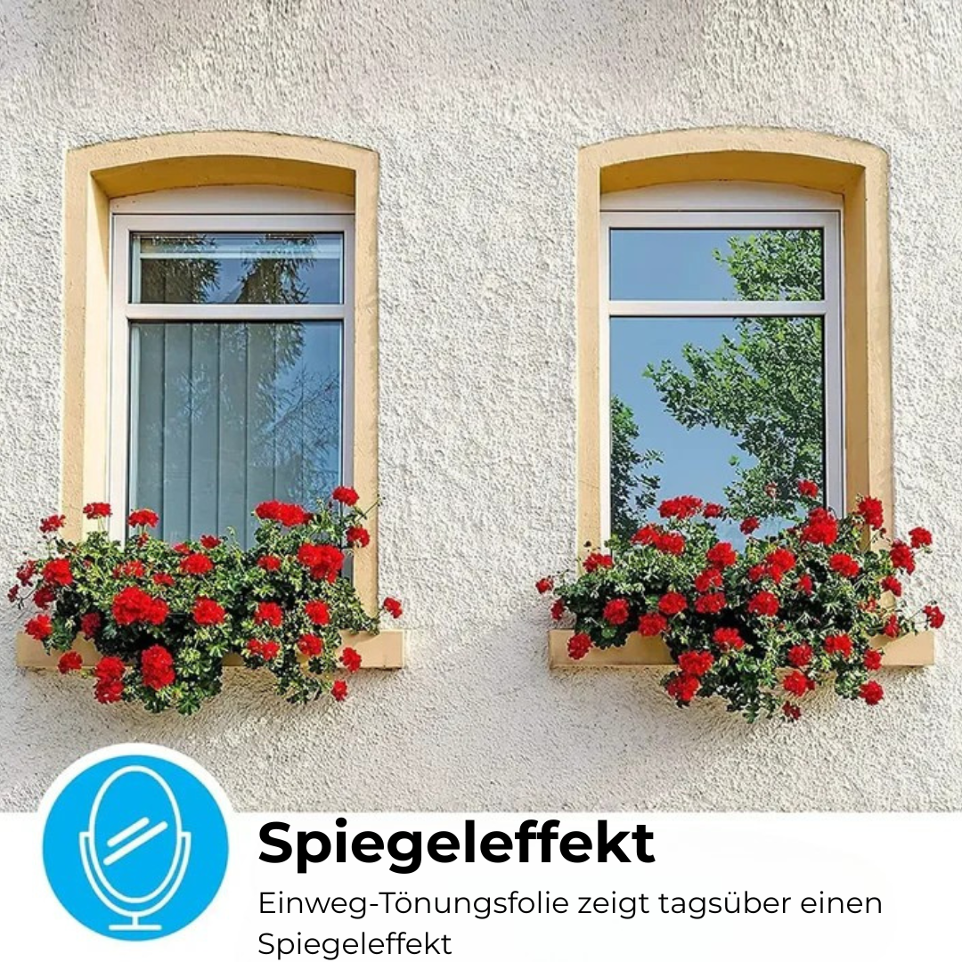 Window Insulation Film PET | Heat Reflective, Self-Adhesive & Reusable | Reduces Heat Loss & Boosts Daytime Privacy