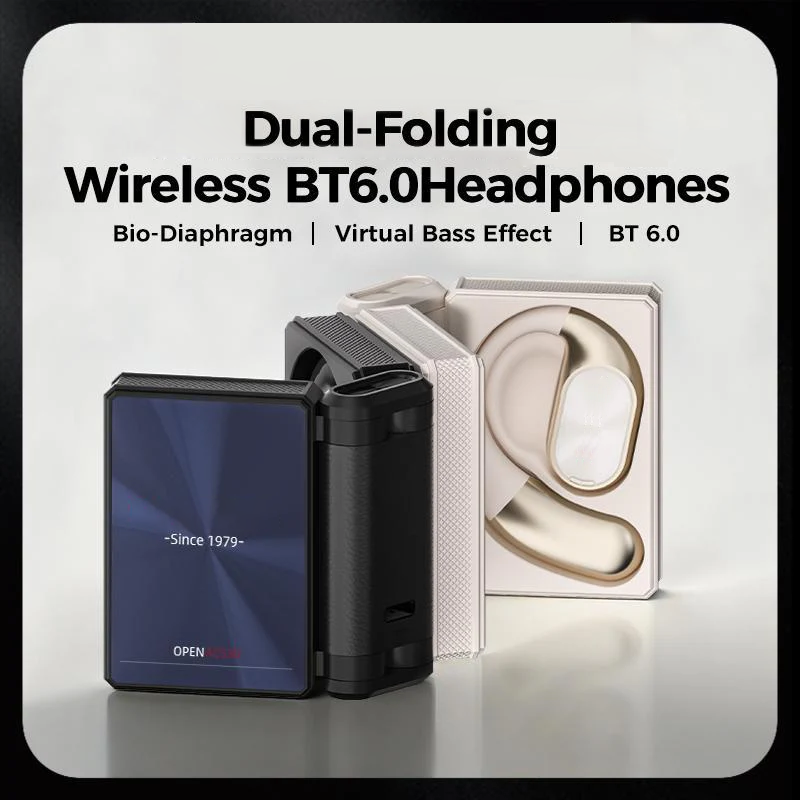 Wireless Bluetooth Earbuds Bluetooth 6.0 | IPX5 Waterproof Sports Design | Long Battery Life with Charging Case