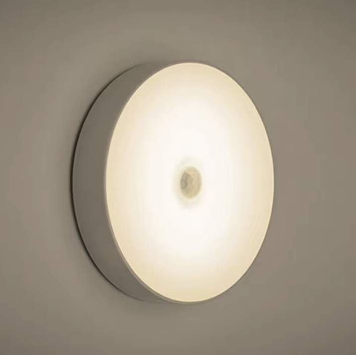 Wireless LED Motion Sensor Light – USB Rechargeable & Magnetic for Wardrobe, Stairs & Hallway