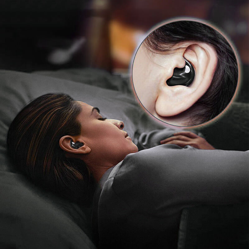Wireless Sleep Headphones | Bluetooth 5.3, IPX5 Water Resistant | Flat Ergonomic Design, Charging Case for Extra Battery