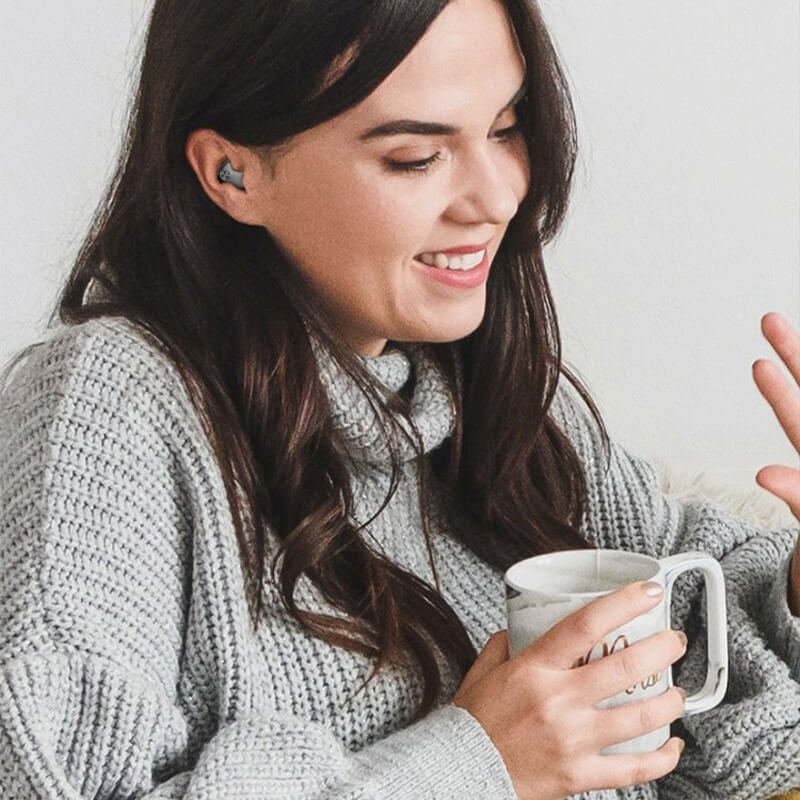 Wireless Sleep Headphones | Bluetooth 5.3, IPX5 Water Resistant | Flat Ergonomic Design, Charging Case for Extra Battery