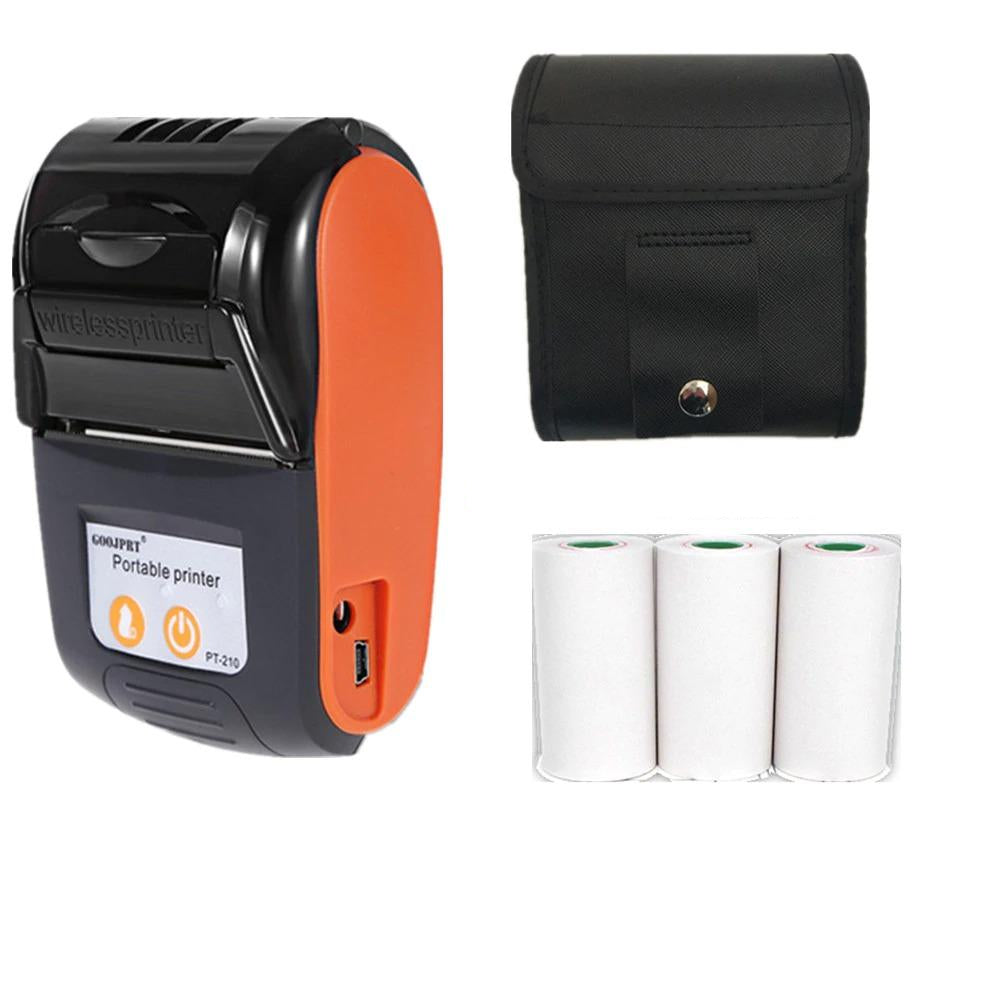 Wireless Thermal Printer | Top Load Roll, Carry Case