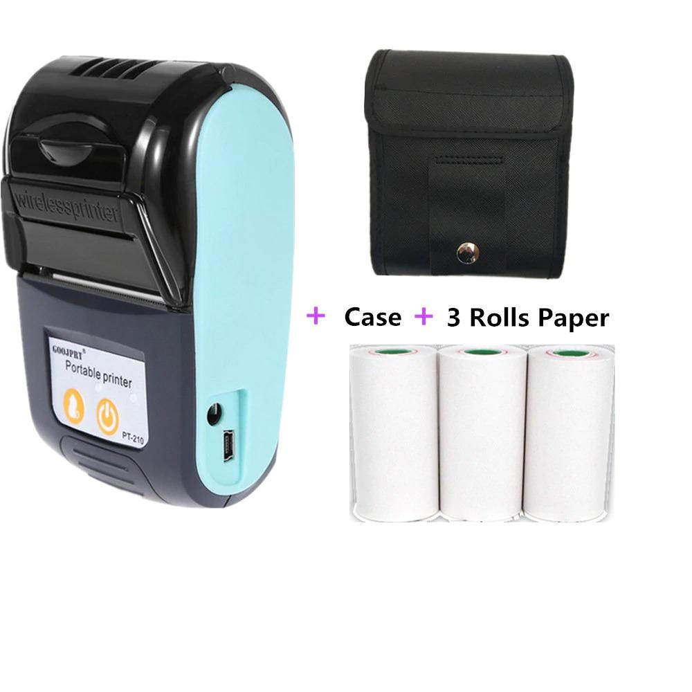 Wireless Thermal Printer | Top Load Roll, Carry Case