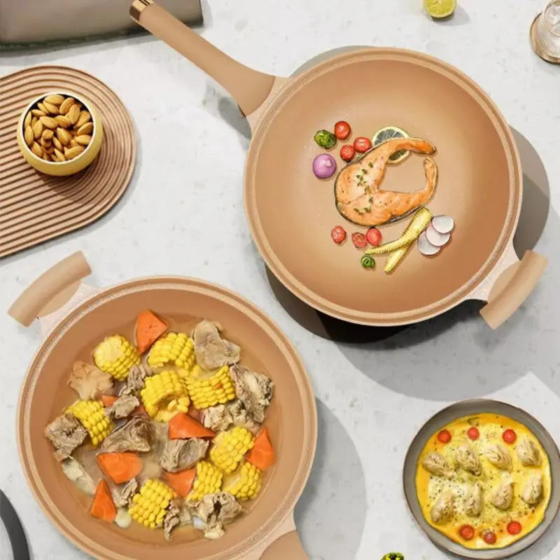 Wok Cooking Pro | 2-in-1 Nonstick Steamer Wok